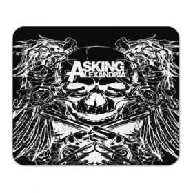Коврик для мышки прямоугольный с принтом Asking Alexandria в городе Новоалтайск, натуральный каучук | размер 230 х 185 мм; запечатка лицевой стороны | aa | ben bruce | death | destiny | from | metal | rock | sumerian | to | йорк | метал | рок | хард | хеви | электроникор