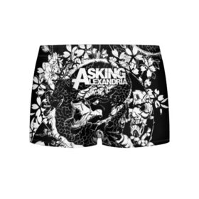 Мужские трусы 3D с принтом Asking Alexandria в городе Новоалтайск, 50% хлопок, 50% полиэстер | классическая посадка, на поясе мягкая тканевая резинка | aa | ben bruce | death | destiny | from | metal | rock | sumerian | to | йорк | метал | рок | хард | хеви | электроникор