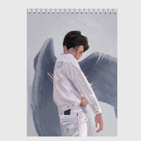 Скетчбук с принтом BTS Angel в городе Новоалтайск, 100% бумага
 | 48 листов, плотность листов — 100 г/м2, плотность картонной обложки — 250 г/м2. Листы скреплены сверху удобной пружинной спиралью | bts | jimin | jin | jungkook | k pop | kim taehyung | korean | suga | бтс | джонгук | ким сокчин | ким тэ хён | корейский поп | корея | мин юнги | пак | суга | чимин | чон