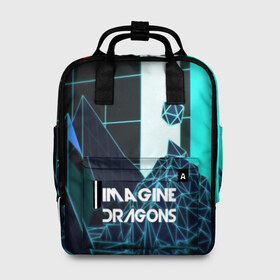 Женский рюкзак 3D с принтом IMAGINE DRAGONS в городе Новоалтайск, 100% полиэстер | лямки с регулируемой длиной, сверху ручки, чтобы рюкзак нести как сумку. Основное отделение закрывается на молнию, как и внешний карман. Внутри два дополнительных кармана, один из которых закрывается на молнию. По бокам два дополнительных кармашка, куда поместится маленькая бутылочка
 | destiny | from | imagine dragons | metal death | rock | альтернатива | метал | рок | хард | хеви | электроникор