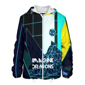 Мужская куртка 3D с принтом IMAGINE DRAGONS в городе Новоалтайск, ткань верха — 100% полиэстер, подклад — флис | прямой крой, подол и капюшон оформлены резинкой с фиксаторами, два кармана без застежек по бокам, один большой потайной карман на груди. Карман на груди застегивается на липучку | destiny | from | imagine dragons | metal death | rock | альтернатива | метал | рок | хард | хеви | электроникор