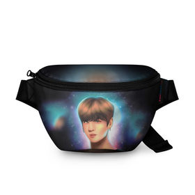 Поясная сумка 3D с принтом Jungkook в городе Новоалтайск, 100% полиэстер | плотная ткань, ремень с регулируемой длиной, внутри несколько карманов для мелочей, основное отделение и карман с обратной стороны сумки застегиваются на молнию | bts | jimin | jin | jungkook | k pop | kim taehyung | korean | suga | бтс | джонгук | ким сокчин | ким тэ хён | корейский поп | корея | мин юнги | пак | суга | чимин | чон