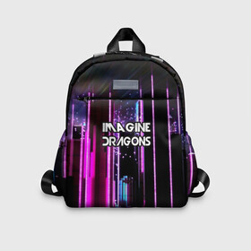 Детский рюкзак 3D с принтом imagine dragons в городе Новоалтайск, 100% полиэстер | лямки с регулируемой длиной, сверху петелька, чтобы рюкзак можно было повесить на вешалку. Основное отделение закрывается на молнию, как и внешний карман. Внутри дополнительный карман. По бокам два дополнительных кармашка | destiny | from | imagine dragons | metal death | rock | альтернатива | метал | рок | хард | хеви | электроникор