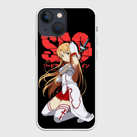 Чехол для iPhone 13 mini с принтом Асуна, Мастера меча онлайн в городе Новоалтайск,  |  | anime | sao | sword art online | аниме | асуна | игры | манга | мастера меча онлайн | ранобэ