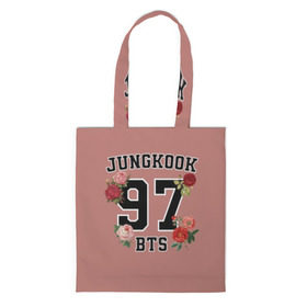 Сумка 3D повседневная с принтом JUNGKOOK 97 BTS в городе Новоалтайск, 100% полиэстер | Плотность: 200 г/м2; Размер: 34×35 см; Высота лямок: 30 см | bangtan | bighit | boy | fake love | j hope | jimin | jin | jungkook | korea | kpop | live | luv | mic drop | rm | suga | v | with | бтс | кей | поп
