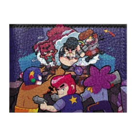 Обложка для студенческого билета с принтом Brawl Stars в городе Новоалтайск, натуральная кожа | Размер: 11*8 см; Печать на всей внешней стороне | brawl stars | jessie | leon | spike | бравл старс | джесси | леон | спайк