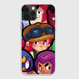 Чехол для iPhone 12 Pro Max с принтом Brawl Stars в городе Новоалтайск, Силикон |  | brawl stars | jessie | leon | spike | бравл старс | джесси | леон | спайк