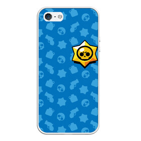 Чехол для iPhone 5/5S матовый с принтом Brawl Star в городе Новоалтайск, Силикон | Область печати: задняя сторона чехла, без боковых панелей | brawl stars | jessie | leon | spike | бравл старс | джесси | леон | спайк