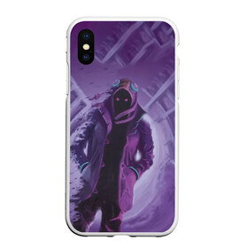 Чехол для iPhone XS Max матовый с принтом Purple в городе Новоалтайск, Силикон | Область печати: задняя сторона чехла, без боковых панелей | brawl stars | jessie | leon | spike | бравл старс | джесси | леон | спайк