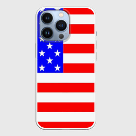 Чехол для iPhone 13 Pro с принтом АМЕРИКАНСКИЙ ФЛАГ в городе Новоалтайск,  |  | usa | абстракция | америка | американский | герб | звезды | краска | символика сша | страны | сша | флаг | штаты