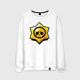 Мужской свитшот хлопок с принтом Brawl Stars в городе Новоалтайск, 100% хлопок |  | brawl stars | jessie | leon | spike | бравл старс | джесси | леон | спайк
