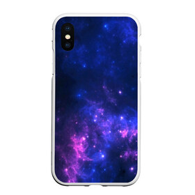 Чехол для iPhone XS Max матовый с принтом Неоновый космос в городе Новоалтайск, Силикон | Область печати: задняя сторона чехла, без боковых панелей | Тематика изображения на принте: galaxy | nebula | space | star | абстракция | вселенная | галактика | звезда | звезды | космический | планеты