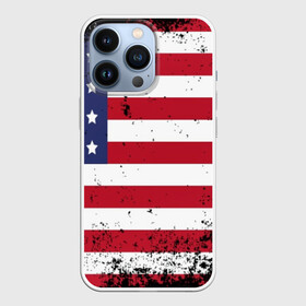 Чехол для iPhone 13 Pro с принтом США в городе Новоалтайск,  |  | usa | абстракция | америка | американский | герб | звезды | краска | символика сша | страны | сша | флаг | штаты