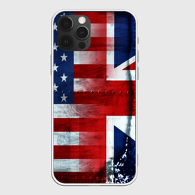 Чехол для iPhone 12 Pro Max с принтом Англия&Америка в городе Новоалтайск, Силикон |  | Тематика изображения на принте: usa | абстракция | америка | американский | герб | звезды | краска | символика сша | страны | сша | флаг | штаты