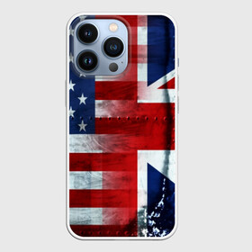 Чехол для iPhone 13 Pro с принтом АнглияАмерика в городе Новоалтайск,  |  | usa | абстракция | америка | американский | герб | звезды | краска | символика сша | страны | сша | флаг | штаты
