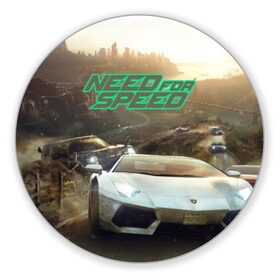 Коврик для мышки круглый с принтом Need for Speed в городе Новоалтайск, резина и полиэстер | круглая форма, изображение наносится на всю лицевую часть | games | most | nfs mw | off | payback | racing | rip | wanted | авто | вип | гонки | жажда скорости | класс | машины | нид | симулятор | фор