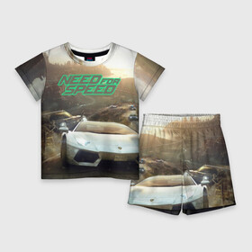 Детский костюм с шортами 3D с принтом Need for Speed в городе Новоалтайск,  |  | games | most | nfs mw | off | payback | racing | rip | wanted | авто | вип | гонки | жажда скорости | класс | машины | нид | симулятор | фор