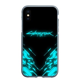 Чехол для iPhone XS Max матовый с принтом CYBERPUNK 2077 в городе Новоалтайск, Силикон | Область печати: задняя сторона чехла, без боковых панелей | 2019 | cd project red | cyberpunk 2077 | future | hack | night city | samurai | sci fi | андроиды | безумие | будущее | киберпанк 2077 | логотип | роботы | самураи | фантастика | цифры