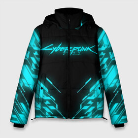 Мужская зимняя куртка 3D с принтом CYBERPUNK 2077 NEON НЕОН в городе Новоалтайск, верх — 100% полиэстер; подкладка — 100% полиэстер; утеплитель — 100% полиэстер | длина ниже бедра, свободный силуэт Оверсайз. Есть воротник-стойка, отстегивающийся капюшон и ветрозащитная планка. 

Боковые карманы с листочкой на кнопках и внутренний карман на молнии. | 2019 | cd project red | cyberpunk 2077 | future | hack | night city | samurai | sci fi | андроиды | безумие | будущее | киберпанк 2077 | логотип | роботы | самураи | фантастика | цифры
