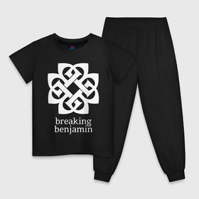 Детская пижама хлопок с принтом Breaking Benjamin в городе Новоалтайск, 100% хлопок |  брюки и футболка прямого кроя, без карманов, на брюках мягкая резинка на поясе и по низу штанин
 | breaking benjamin | dark before dawn | dear agony | phobia | saturate | we are not alone | бенджамин бернли | группы | метал | музыка | рок | хард рок