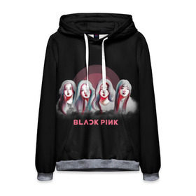 Мужская толстовка 3D с принтом BlackPink в городе Новоалтайск, 100% полиэстер | двухслойный капюшон со шнурком для регулировки, мягкие манжеты на рукавах и по низу толстовки, спереди карман-кенгуру с мягким внутренним слоем. | black | blackpink | chae | jennie | jisoo | k pop | kim | lalisa | lisa | manoban | park | pink | rose | young | дженни | джису | ён | ким | лалиса | лиса | манобан | пак | розэ | че