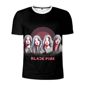Мужская футболка 3D спортивная с принтом BlackPink в городе Новоалтайск, 100% полиэстер с улучшенными характеристиками | приталенный силуэт, круглая горловина, широкие плечи, сужается к линии бедра | black | blackpink | chae | jennie | jisoo | k pop | kim | lalisa | lisa | manoban | park | pink | rose | young | дженни | джису | ён | ким | лалиса | лиса | манобан | пак | розэ | че