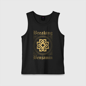 Детская майка хлопок с принтом Breaking Benjamin в городе Новоалтайск,  |  | breaking benjamin | dark before dawn | dear agony | phobia | saturate | we are not alone | бенджамин бернли | группы | метал | музыка | рок | хард рок