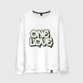 Мужской свитшот хлопок с принтом One Love в городе Новоалтайск, 100% хлопок |  | Тематика изображения на принте: 14 февраля | family | friend | happy | heart | love is | valentine | wedding | ангел | валентин | губы | девочка | девушка | день святого валентина | добро | дружба | жена | жених | лето | любимая | любимый | любовь | мечта | муж