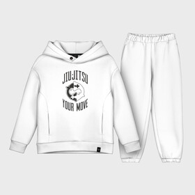 Детский костюм хлопок Oversize с принтом Jiu Jitsu в городе Новоалтайск,  |  | Тематика изображения на принте: box | boxing | bruce lee | champion | dragon | fight | fighter | judo | muay thai | team | tiger | ufc | али | боевые | боец | бой | бокс | боксер | борьба | брюс ли | воин | дзюдо | дракон | единоборства | искусство | карате | контакт | кулак | лев