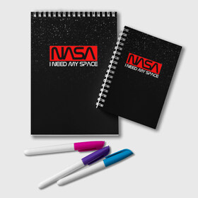 Блокнот с принтом NASA (НА СПИНЕ) в городе Новоалтайск, 100% бумага | 48 листов, плотность листов — 60 г/м2, плотность картонной обложки — 250 г/м2. Листы скреплены удобной пружинной спиралью. Цвет линий — светло-серый
 | galaxy | nasa | space | space company | star | астрономия | галактика | звезды | космическая компания | космос | наса