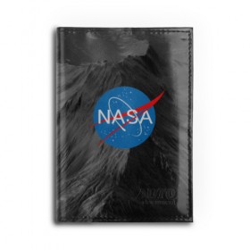 Обложка для автодокументов с принтом NASA в городе Новоалтайск, натуральная кожа |  размер 19,9*13 см; внутри 4 больших “конверта” для документов и один маленький отдел — туда идеально встанут права | galaxy | nasa | space | space company | star | астрономия | галактика | звезды | космическая компания | космос | наса