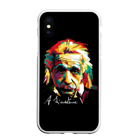Чехол для iPhone XS Max матовый с принтом Альберт Эйнштейн в городе Новоалтайск, Силикон | Область печати: задняя сторона чехла, без боковых панелей | Тематика изображения на принте: activist | albert | art | einstein | font | german | humanist | inscription | physicist | pop art | portrait | public | scientist | text | theorist | альберт | гуманист | деятель | искусство | надпись | немецкий | общественный | поп арт | портрет | текст 