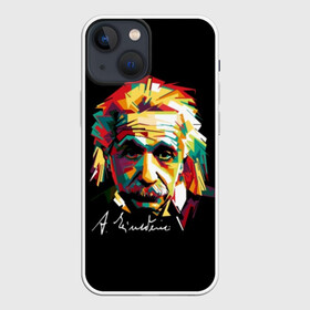 Чехол для iPhone 13 mini с принтом Альберт Эйнштейн в городе Новоалтайск,  |  | activist | albert | art | einstein | font | german | humanist | inscription | physicist | pop art | portrait | public | scientist | text | theorist | альберт | гуманист | деятель | искусство | надпись | немецкий | общественный | поп арт | портрет | текст 