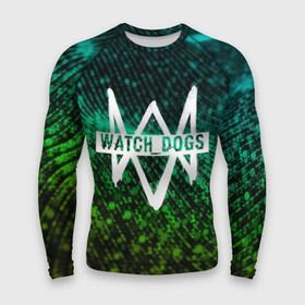 Мужской рашгард 3D с принтом WATCH DOGS в городе Новоалтайск,  |  | action | ct os | ded sec | fox | gamer | hacker | player | watch dogs | watch dogs 2 | знак лиса | игра | компьютерная игра | хакер