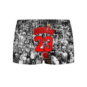 Мужские трусы 3D с принтом MICHAEL JORDAN в городе Новоалтайск, 50% хлопок, 50% полиэстер | классическая посадка, на поясе мягкая тканевая резинка | 23 | bulls | chicago bulls | jordan | logo | michael jordan | nba | paris saint germain | psg | red | sport | быки | джордан | лого | майкл джордан | псг | спорт | чигаго буллс