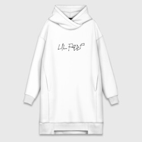 Платье-худи хлопок с принтом LIL PEEP (НА СПИНЕ) в городе Новоалтайск,  |  | lil peep | lil prince | logo | music | rap | зарубежная музыка | зарубежные | лил пип | лого | маленький принц | музыка | реп