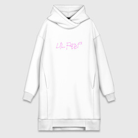 Платье-худи хлопок с принтом LIL PEEP (НА СПИНЕ) | ЛИЛ ПИП в городе Новоалтайск,  |  | lil peep | lil prince | logo | music | rap | зарубежная музыка | зарубежные | лил пип | лого | маленький принц | музыка | реп