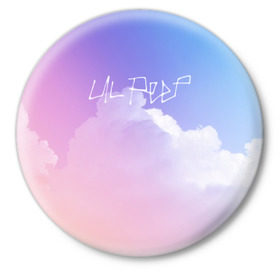 Значок с принтом LIL PEEP в городе Новоалтайск,  металл | круглая форма, металлическая застежка в виде булавки | Тематика изображения на принте: lil peep | lil prince | logo | music | rap | зарубежная музыка | зарубежные | лил пип | лого | маленький принц | музыка | реп