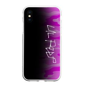 Чехол для iPhone XS Max матовый с принтом LIL PEEP в городе Новоалтайск, Силикон | Область печати: задняя сторона чехла, без боковых панелей | Тематика изображения на принте: camo | lil peep | lil prince | logo | military | music | pink | rap | зарубежная музыка | зарубежные | камуфляж | лил пип | лого | маленький принц | милитари | музыка | реп | розовый