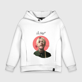 Детское худи Oversize хлопок с принтом LiL PEEP в городе Новоалтайск, френч-терри — 70% хлопок, 30% полиэстер. Мягкий теплый начес внутри —100% хлопок | боковые карманы, эластичные манжеты и нижняя кромка, капюшон на магнитной кнопке | ahr | cloud | crybaby | elijah | gustav | hellboy | lil | peep | rap | usa | ар | густав | клауд | лил | пип | рэп | сша | элайджа