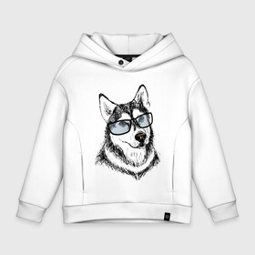 Детское худи Oversize хлопок с принтом Dog в городе Новоалтайск, френч-терри — 70% хлопок, 30% полиэстер. Мягкий теплый начес внутри —100% хлопок | боковые карманы, эластичные манжеты и нижняя кромка, капюшон на магнитной кнопке | amimals | dog | doggy | woof | боксер | бульдог | бультерьер | волк | гав | доберман | дог | долматинец | друг | животные | йорк | мопс | овчарка | пёс | песик | питомец | пудель | сенбернар | собака | собачка | хатико