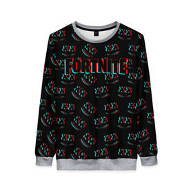Женский свитшот 3D с принтом FORTNITE x MARSHMELLO в городе Новоалтайск, 100% полиэстер с мягким внутренним слоем | круглый вырез горловины, мягкая резинка на манжетах и поясе, свободная посадка по фигуре | dj | fortnite | glitch | marshmello | usa | америка | глитч | клубная музыка | маршмелло | музыка | музыкант | фортнайт