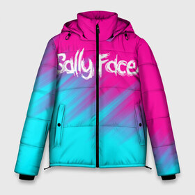 Мужская зимняя куртка 3D с принтом SALLY FACE в городе Новоалтайск, верх — 100% полиэстер; подкладка — 100% полиэстер; утеплитель — 100% полиэстер | длина ниже бедра, свободный силуэт Оверсайз. Есть воротник-стойка, отстегивающийся капюшон и ветрозащитная планка. 

Боковые карманы с листочкой на кнопках и внутренний карман на молнии. | abstract | face | game | horror | larry | sally | sally face | sanity s fall | абстракция | геометрия | игра | ларри | мальчик с протезом | салли | салли фейс | текстура | ужасы