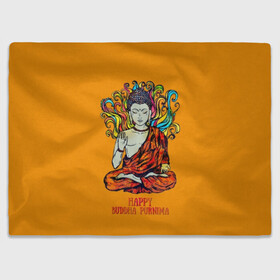 Плед 3D с принтом Happy Buddha Purnima в городе Новоалтайск, 100% полиэстер | закругленные углы, все края обработаны. Ткань не мнется и не растягивается | buddha | golden | happy | indian | kesa | lotus | monk | orange | ornament | pattern | pose | religion | shakyamuni | spiritual | te | будда | буддизм | духовный | золотой | индийский | кашая | кэса | лотос | оранжевый | орнамент | основатель | по
