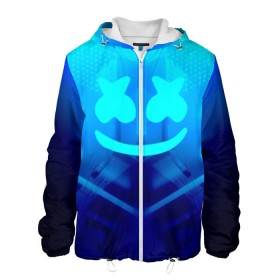 Мужская куртка 3D с принтом MARSHMELLO NEON в городе Новоалтайск, ткань верха — 100% полиэстер, подклад — флис | прямой крой, подол и капюшон оформлены резинкой с фиксаторами, два кармана без застежек по бокам, один большой потайной карман на груди. Карман на груди застегивается на липучку | dj | glitch | marshmello | neon | techno | usa | абстракция | америка | глитч | клубная музыка | маршмелло | музыка | музыкант | неон | техно