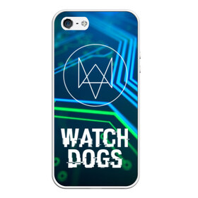 Чехол для iPhone 5/5S матовый с принтом WATCH DOGS в городе Новоалтайск, Силикон | Область печати: задняя сторона чехла, без боковых панелей | Тематика изображения на принте: action | ct os | ded sec | fox | gamer | glitch | hacker | player | watch dogs | watch dogs 2 | глитч | знак лиса | игра | компьютерная игра | хакер