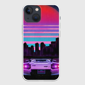 Чехол для iPhone 13 mini с принтом неон в городе Новоалтайск,  |  | Тематика изображения на принте: арт | винтаж | графика | диско | неон | ретро | рисунок