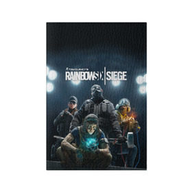 Обложка для паспорта матовая кожа с принтом Tom Clancy’s Rainbow Six Siege в городе Новоалтайск, натуральная матовая кожа | размер 19,3 х 13,7 см; прозрачные пластиковые крепления | Тематика изображения на принте: 6 | 9 | ash | castle | clancy’s | doc | fbi | gamer | gign | gsg | montagne | rainbow | rook | sas | shooter | siege | six | swat | thermite | tom | twitch | ubisoft | осада | радуга | спецназ | шутер