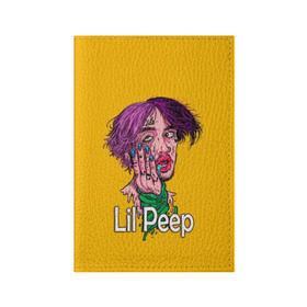 Обложка для паспорта матовая кожа с принтом Lil Peep в городе Новоалтайск, натуральная матовая кожа | размер 19,3 х 13,7 см; прозрачные пластиковые крепления | awful things | gustav | lil peep | густав ор | клауд | клауд рэп | лил | лили | певец | пееп | пеп | пип | пост эмо | реп | репер | рэп | рэпер | трэп | хип | хип хоп | хоп | эмо трэп