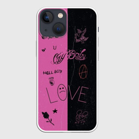 Чехол для iPhone 13 mini с принтом Lil Peep в городе Новоалтайск,  |  | awful things | gustav | lil peep | густав ор | клауд | клауд рэп | лил | лили | певец | пееп | пеп | пип | пост эмо | реп | репер | рэп | рэпер | трэп | хип | хип хоп | хоп | эмо трэп